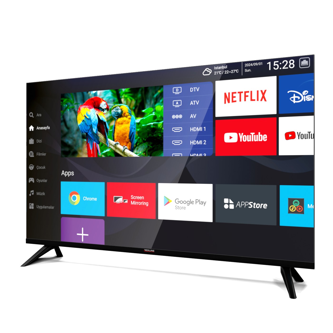 Bayraklı Televizyon Profilo Servisi